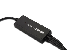 DIGITUS USB 2.0 Anschlusskabel 2.0 -4x RS232 Kabel 1.5m, sw