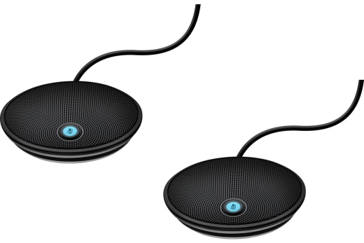 Logitech GROUP 2 Stück Erweiterungsmikrofone black