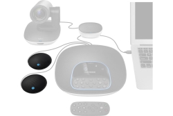 Logitech GROUP 2 Stück Erweiterungsmikrofone black