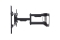 MANHATTAN Wandhalterung Universal 37-90/75kg neigbar schw.