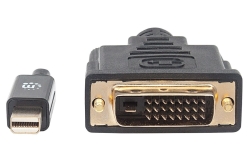 MANHATTAN Mini-DisplayPort 1,2a -> DVI-D(24+1)-Steck. 1,8m