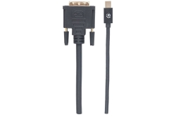 MANHATTAN Mini-DisplayPort 1,2a -> DVI-D(24+1)-Steck. 1,8m