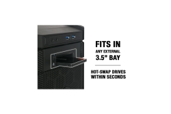 We-Ra. IcyDock 6,3cm SAS/SATA HDD&SSD in 1x 3,5 retail