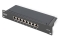 DIGITUS Patchpanel 1HE 8-Port Cat6 ClassE geschirmt schw.