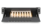 DIGITUS Patchpanel 1HE 8-Port Cat6 ClassE geschirmt schw.