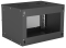 INTELLINET Wandverteiler 19 6 HE 540x400 Flatpack schwarz