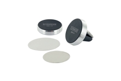 Schwaiger SET Magnethalterungen 6-teilig Aluminium Silber