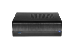Inter-Tech Geh Mini ITX JX-500 black USB 3.0 *OHNE Netzteil