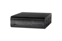 Inter-Tech Geh Mini ITX JX-500 black USB 3.0 *OHNE Netzteil