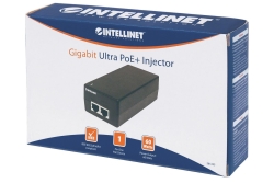 INTELLINET Injektor Gigabit Ultra PoE+ 1x60 Watt-Port