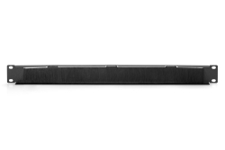 DIGITUS Kabelbürstenleiste 1HE Öffnung 24x423mm...