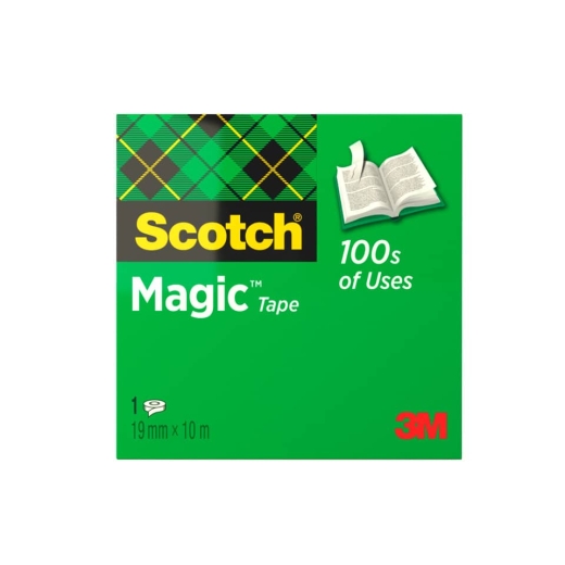 Klebeband Magic™ 810, Zellulose Acetat, unsichtbar, beschriftbar, 10 m x 19 mm