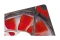 Inter-Tech Lüfter 120*120*25 ARGUS L-12025 RD, rot
