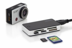 DIGITUS Card Reader USB3.0, extern, schwarz-silber