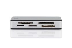 DIGITUS Card Reader USB3.0, extern, schwarz-silber