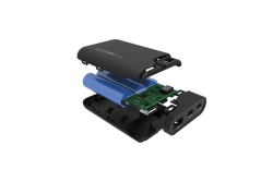 RealPower Powerbank PB-7500C schwarz 7.500mAh