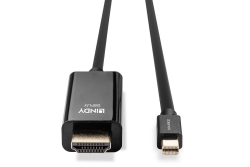 LINDY Mini-DisplayPort an HDMI Kabel 4K30 (DP: passiv) 1m
