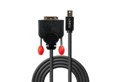 LINDY Mini-DisplayPort an DVI-D Kabel schwarz 2m