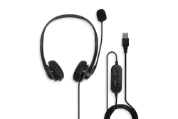 LINDY Stereo Headset USB mit Mikrofon
