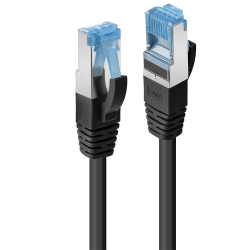 LINDY Patchkabel Cat6A S/FTP PIMF TPE schwarz 1.00m