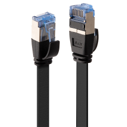 LINDY Patchkabel Cat6A U/FTP Flachband schwarz 3.00m