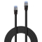 LINDY Patchkabel Cat6A U/FTP Flachband schwarz 3.00m