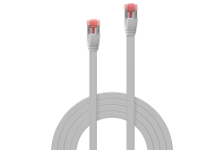 LINDY Patchkabel Cat6 U/FTP Flachband grau 2.00m