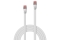 LINDY Patchkabel Cat6 U/FTP Flachband weiß 2.00m