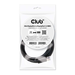 Club3D Kabel MiniDP 1.2 <-> DP 1.2 2m 4K60Hz St/St...