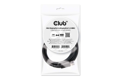Club3D Kabel MiniDP 1.2 <-> DP 1.2 2m 4K60Hz St/St...