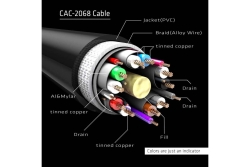 Club3D DisplayPort-Kabel 1.4 HBR3 32,4Gb/s 2m 8K60Hz St/St Polybeutel