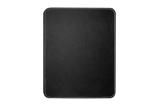 Logilink Mauspad Leder Design schwarz