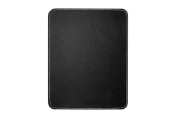 Logilink Mauspad Leder Design schwarz