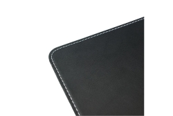 Logilink Mauspad Leder Design schwarz