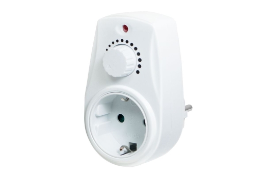 Logilink Steckdosenadapter mit Dimmer weiß