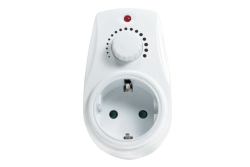Logilink Steckdosenadapter mit Dimmer weiß