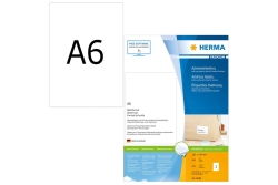 HERMA Adressetiketten Premium A6 weiß 105x148 mm...