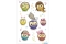 HERMA Sticker MAGIC Eulenkinder Transpuffy