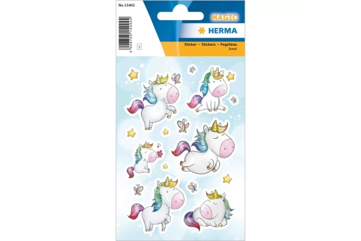 HERMA Sticker MAGIC Einhorn Sternenstaub Jewel