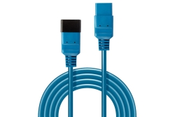 LINDY IEC-Netzverlängerung C19 auf C20 blau 2m...