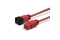 LINDY IEC-Netzverlängerung C19 auf C20 rot 1m extern bulk