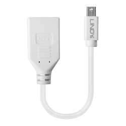 LINDY Mini-DisplayPort an Displayport Adapterkabel M/F 0.15m