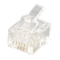 Equip Telefon-Stecker RJ11/6P4C ungeschirmt 100Stk transp.