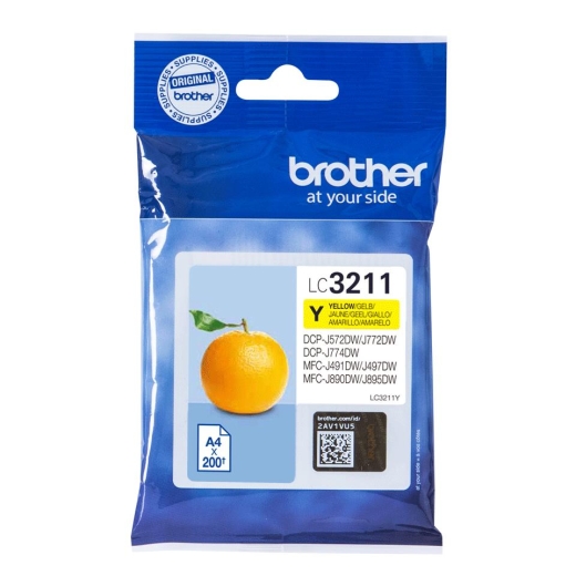 Patrone Brother LC-3211Y DCP-J772/4DW, MFC-J890DW