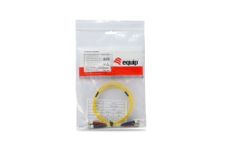 Equip Patchkabel ST->ST 1.00m Singlemode Duplex OS2 gelb Polybeutel
