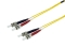 Equip Patchkabel ST->ST 5.00m Singlemode Duplex OS2 gelb Polybeutel