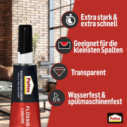 Sekundenkleber Classic flüssig 3g