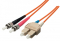 Equip Patchkabel ST->SC 5.00m Singlemode Duplex OS2 gelb Polybeutel