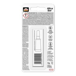 Sekundenkleber Ultra Gel - 3 g