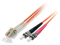 Equip Patchkabel LC->ST 5.00m Singlemode Duplex OS2 gelb Polybeutel